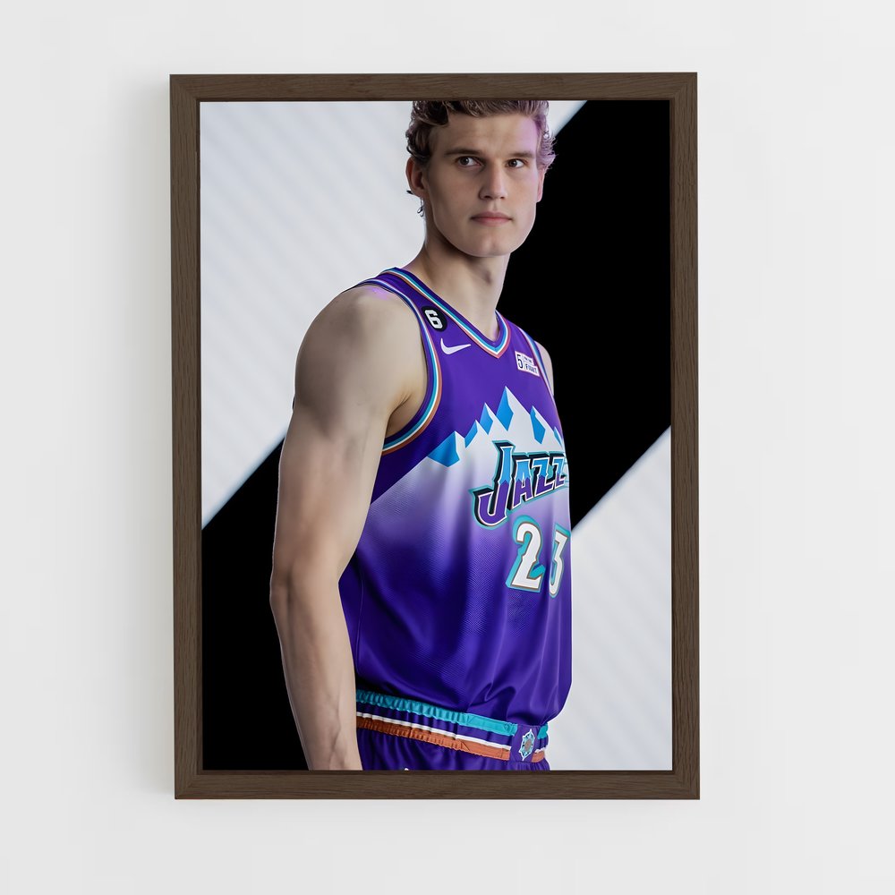Poster Lauri en Action – affiche Basketball (vue 5)